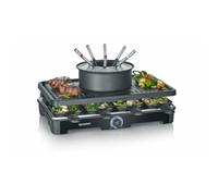 Parrilla da interno Severin RG 2347 8 posti 1400W termostato antiaderente