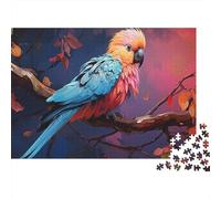 Parrocchetto vibrantePuzzle 1000 Pezzi Per Adulti, Giochi Educativi, Sfide, Decorazioni Per La Casa52x38cm/1000pcs