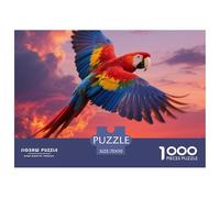 Parrot 1000 Pezzi Puzzle Semplice Per Bambini Sopra I 12 Anni Sviluppo Mentale Attività Ludica Bird Idea Regalo 70x50cm/1000pcs