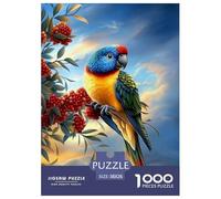 Parrot 1000 Pieces Art Puzzle Creative Cute Jigsaw Puzzle for Adults for Adults from 14 Years Educational Gift for Children Jigsaw Games 38x26cm/1000pcs