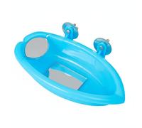 Parrot Bath Tray Multifunction Bird Bath Fissaggio a Vite per Gabbia