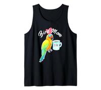 Parrot Bird Mom - Sleepy Sun Parrocchetto Acquerello Canotta