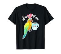 Parrot Bird Mom - Sleepy Sun Parrocchetto Acquerello Maglietta