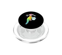Parrot Bird Mom - Sleepy Sun Parrocchetto Acquerello PopSockets PopGrip per MagSafe