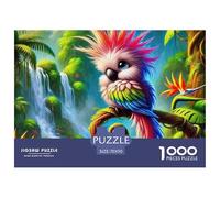 Parrot, Gioco Di Puzzle Da 1000 Pezzi, Esperienza Creativa E Rilassante, Perfetto Per Decorazioni O Regalo, Adatto Dai 12 Anni, 70x50cm/1000pcs