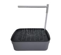 Parrots Bath, Automatic Bird Bath Parrot Shower, Quiet Tub Cleaning Station, 760g, Ideal for Finch Parakeet Cockatiel Lovebird African Grey and Grooming Routines