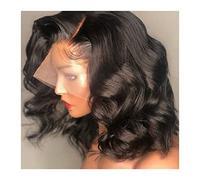Parrucca 8-18 Pollici Prepizzicata Hd Anteriore In Pizzo 13X6 Capelli Umani Onda Naturale Parrucche Brasiliane Di Capelli Umani Nodi Candeggiati Parrucca Di Capelli Remy Per Donne Parrucche Grigie Pe