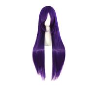 Parrucca 80 cm di cosplay dritto parrucca viola Parrucche