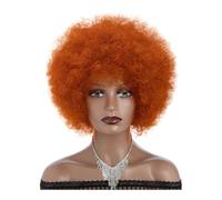 Parrucca afro 12 pollici corta parrucche dei capelli umani ricci crespi