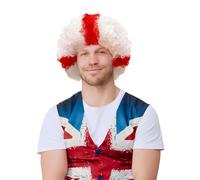 Parrucca Afro Costume Per Adulti Inghilterra