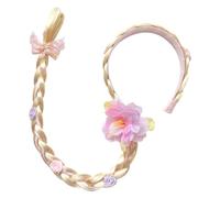 Parrucca alla fascia, fascia per la principessa per ragazza - Principesse vestire le parrucche,Strumento di stile lungo Skin Friendly Cosplay Cosplay Giocattoli per gli in costume Finge Play