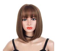 Parrucca Alla Moda Air Bangs Big Scalp Bobo Wave Head Parrucca Parrucca Naturale Per Il Viso