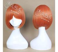 Parrucca alla moda per uso quotidiano parrucca cosplay canzone principe sala Nanami primavera canzone arancione capelli corti