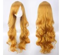 Parrucca alla moda per uso quotidiano, parrucca per cosplay, lunghezza 80 cm, stile universale, capelli ricci ad aria spessa, colore: Jf80-6
