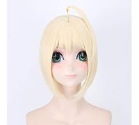 Parrucca Alter Sabre Parrucca Cosplay Fate Grand Order Parrucca sintetica termoresistente per capelli PL-013-2