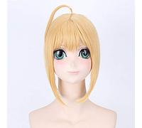 Parrucca Alter Sabre Parrucca Cosplay Fate Grand Order Parrucca sintetica termoresistente per capelli PL-013-1