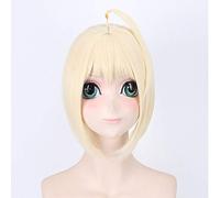 Parrucca Anime 3 Colori Di Alta Qualità Sciabola Arturia Pendragon Parrucca Cosplay Fate Stay Night Parrucca Costume Halloween Party Performance Parrucche Dm013 2