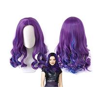 Parrucca Anime Cosplay Costume Discendenti 3 Capelli sintetici resistenti al calore Parrucche ricci moda donna