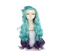 Parrucca Anime Cosplay Seraphine Blue per Halloween, feste, carnevale, vita notturna, concerti, matrimoni