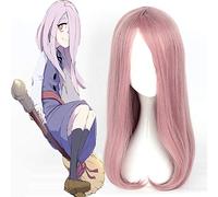 Parrucca anime Little Witch Academia Cosplay Sucy Manbavaran Parrucche Cosplay Resistente al calore Sintetico Halloween Carnevale Festa Strega Parrucca