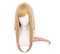 Parrucca anime My Dress-Up Darling Marin Kitagawa Cosplay con cuffia inclusa