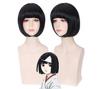 Parrucca Anime Noragami Nora Donna Parrucca nera corta Costume Cosplay Resistente al calore Capelli sintetici Festa di Halloween Parrucche con giochi di ruolo