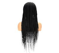 Parrucca Anteriore In Pizzo Intrecciato Sintetico Con Trecce Parrucche Piene In Pizzo Per Le Donne Parrucche Intrecciate Twist Parrucche Africane Intrecciate A Scatola 1B 26inch