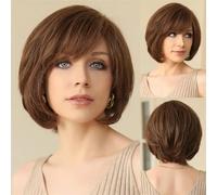 Parrucca Anteriore In Pizzo Legata A Mano HD Parrucche Per Capelli Umani Remy Senza Colla Capelli Frontali In Pizzo Bob Per Le Donne