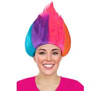 Parrucca arcobaleno - Trolls (Ufficiale Universal Pictures) Funidelia