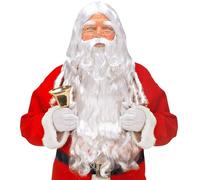 PARRUCCA BABBO NATALE BOCCOLI E SOPRACCI