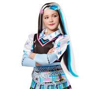 Parrucca Bambina Frankie Stein Monster High Costumi Di Halloween Parrucca Lunga