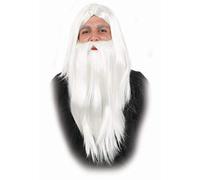 Parrucca Barba Mago Corta