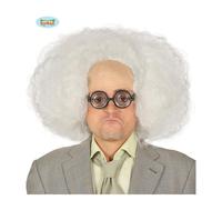 Parrucca Bianca Scienziato Pazzo Einstein Vecchio Matto