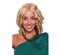 Parrucca Bionda Afro Barocco Rinascimento Dea Greca ROM 6006A-202