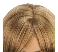 Parrucca Bionda Con Frangia, Parrucca Corta Da 30 Cm Per Donne, Parrucca Sintetica Resistente Al Calore, Ideale Per L'uso Quotidiano, Feste E Cosplay.