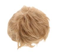 Parrucca bionda da uomo: parrucca corta a strati da uomo - capelli sintetici