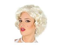 Parrucca Bionda Onde Rétro