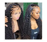 Parrucca Bionda Parrucca Frontale Corta A Onde Profonde Parrucca Piena In Pizzo Per Capelli Umani Per Le Donne Parrucca Per Capelli Umani Da 8-34 Pollici Parrucca A Onda Profonda Onda Nera Per L'Acqu