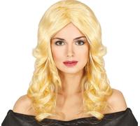 Parrucca bionda ragazza bambola anni 70-80