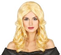 Parrucca bionda ragazza bambola anni 70-80