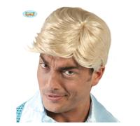 Parrucca Bionda Uomo Adulto Attore Film Accessori Travestimento Festa