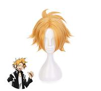 Parrucca Boku No Hero Academia Kaminari Denki Cosplay My Hero Academia Uomo Capelli sintetici Corti Festa di ruolo Parrucche QX-11111