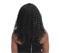 Parrucca bouffant lunga a punto medio da 1 pezzo Parrucche per capelli afro