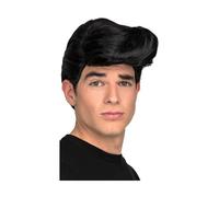 Parrucca Capelli Corti Nero Elvis Presley