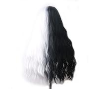 Parrucca Capelli Ondulati Parrucca Sintetica Parrucche Lunghe Blu Cosplay Per Donna Colorate Rosso Rosa Biondo Viola Marrone Verde Nero Borgogna Grigio Parrucche Per Donna (Grande 28 Pollici)