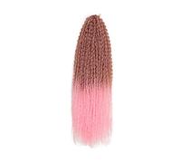 Parrucca Capelli Trecce Brasiliane Capelli Biondi Naturali Per Donna Nera Parrucche Lunghe Intrecciate In Pizzo (3 3 Pz/Lotto)