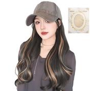 Parrucca Cappello da Baseball | Cappello con i Capelli Incorporati per le Donne,Parrucca alla Moda per Viaggio Attività all'Aperto Shopping Vacanza Appuntamenti Quotidiani Passeggiata in Città Spettac