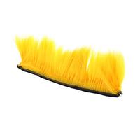 Parrucca Casco Moto Parrucchiere Cresta Parrucca Decorazione Dello Scafo, Giallo