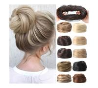 Parrucca Chignon, Anello for capelli Fluffy Ball Wig for donne - Strumento for lo styling dei capelli facile e pigro,Parrucca Chignon Disordinato(Brown)