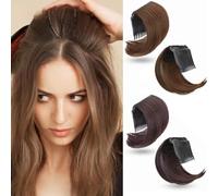 Parrucca Chignon, Dispositivo for capelli con cuscino for parrucca versione aggiornata del pettine for capelli 16 denti soffice cuscino for capelli cuscinetto for testa radice dei capelli parrucca all